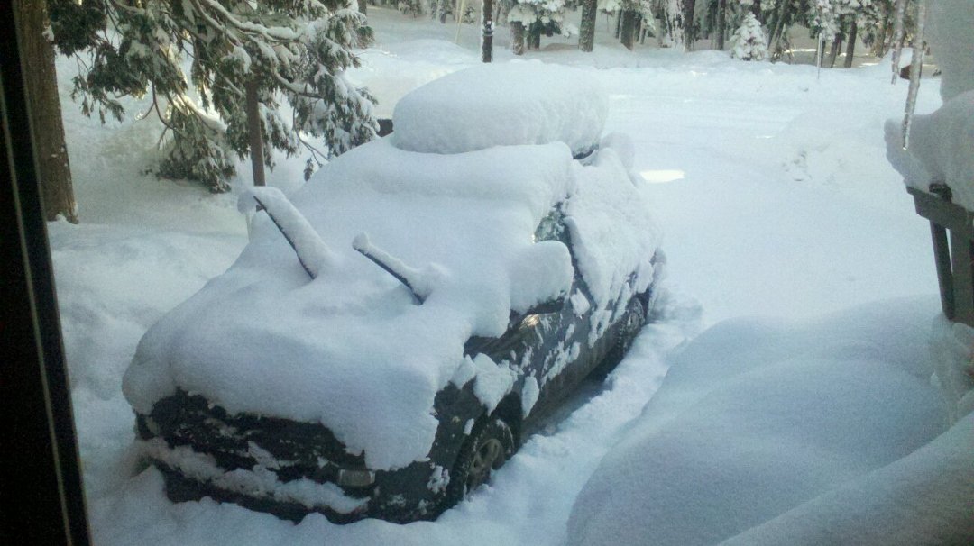 Lucas Heller's album, Um it snowed in Lake Tahoe last night. 21+"