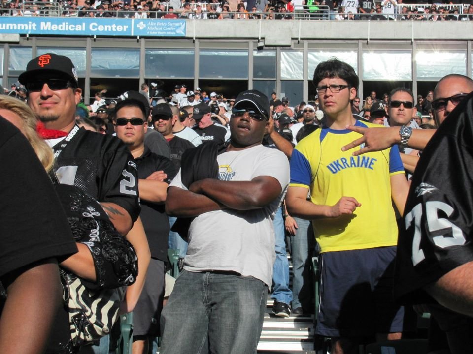 Brett Francis' album, Oakland Seattle game 2010