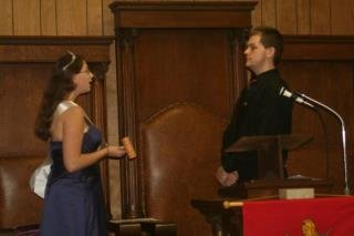 Sam Ashcraft's album, DeMolay Installation 9-25