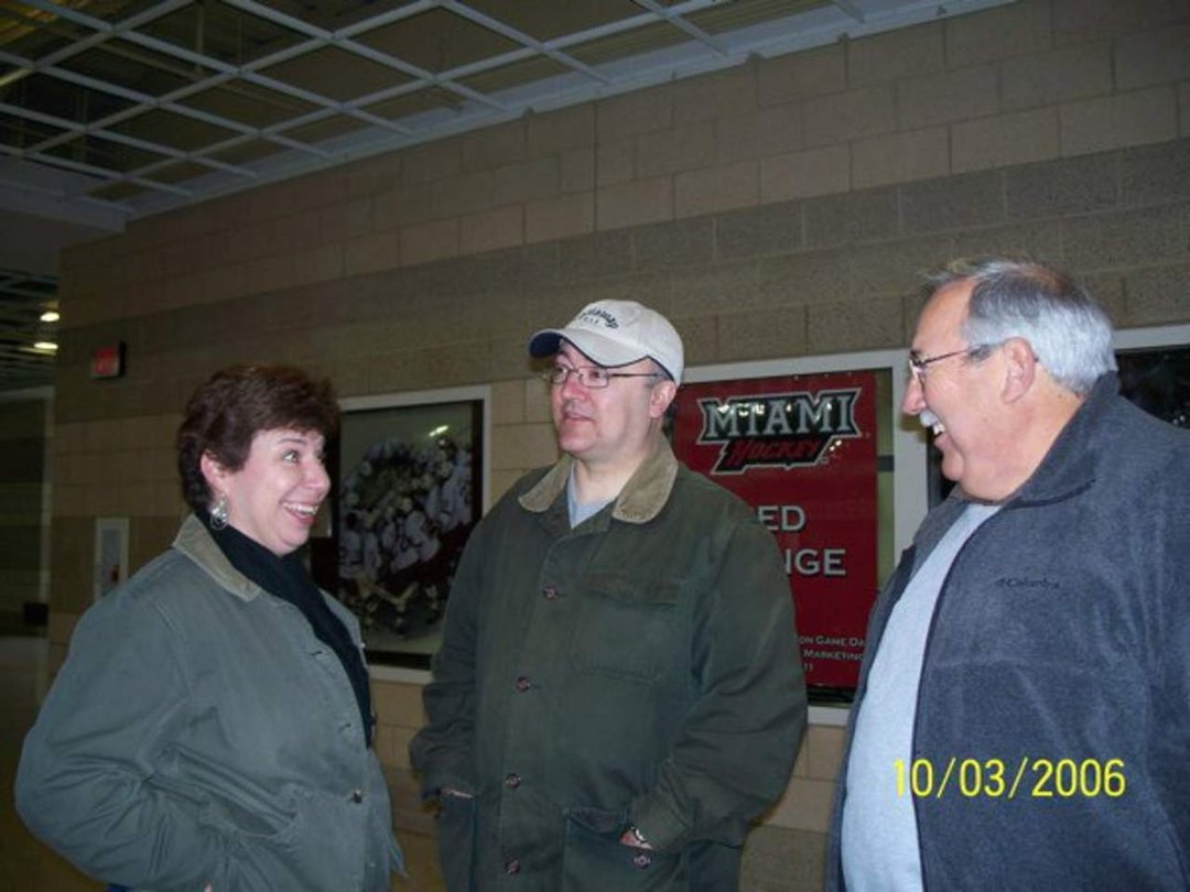 Joan Krueger's album, Hockey at MU