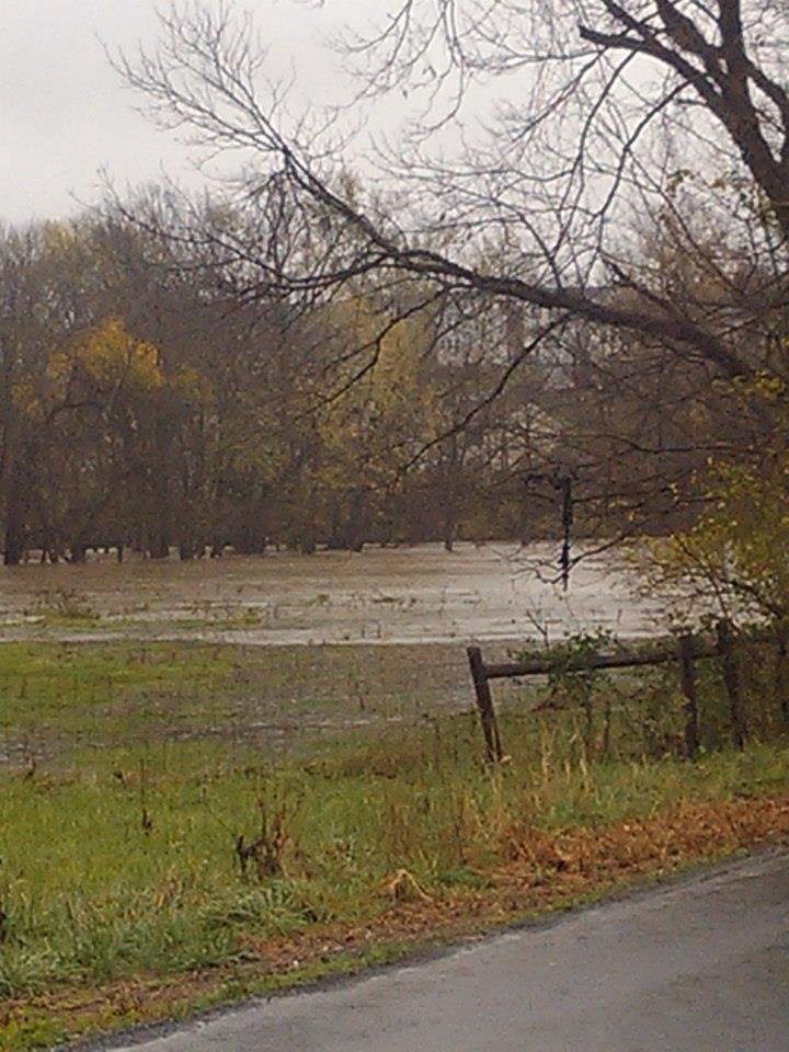Edward Tryon's album, Opequon Flooding from Sandy