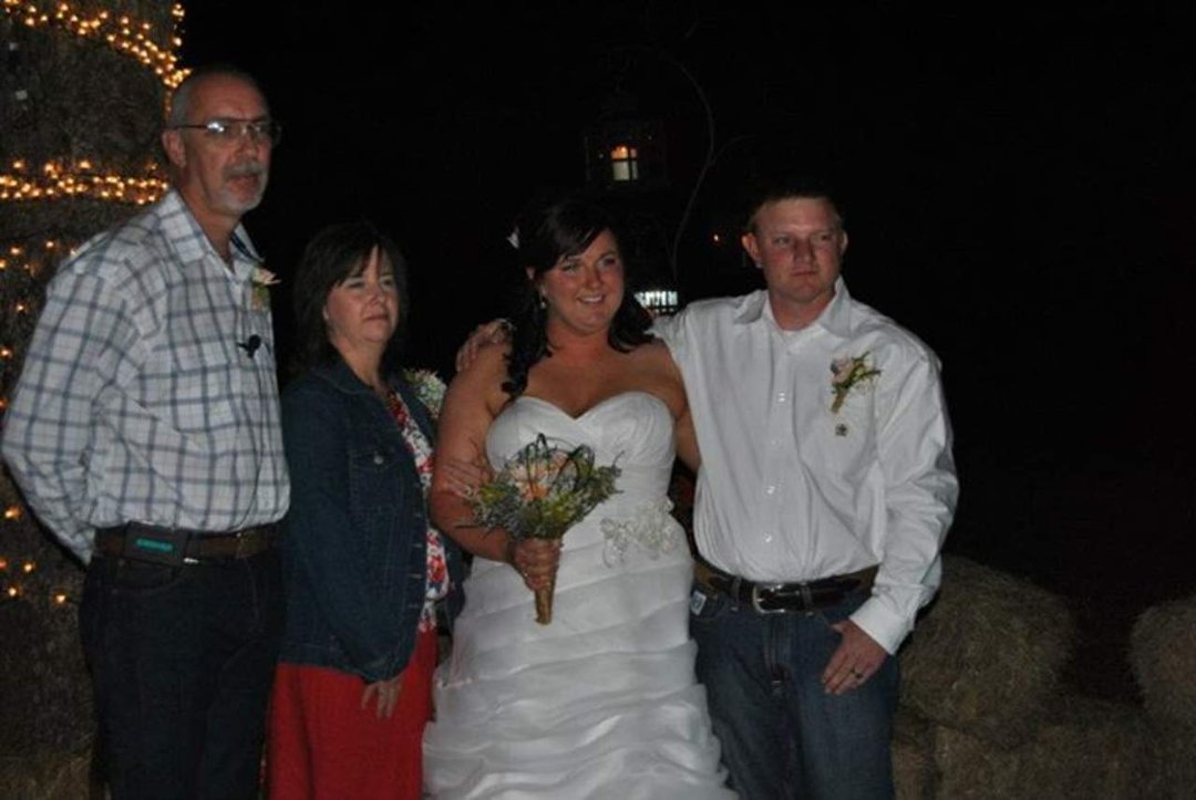 Jeff Roebuck's album, the wedding