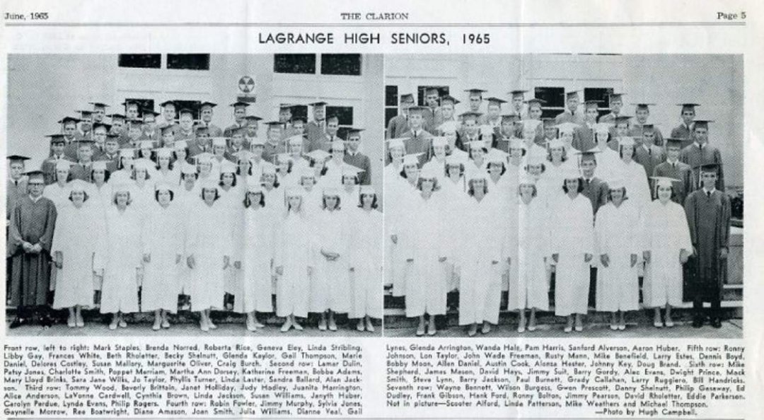 Patsy Crews' album, Class of 65