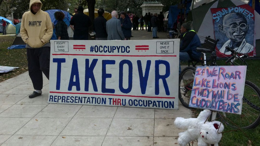 Scott Shields' album, occupy dc at McPherson Square