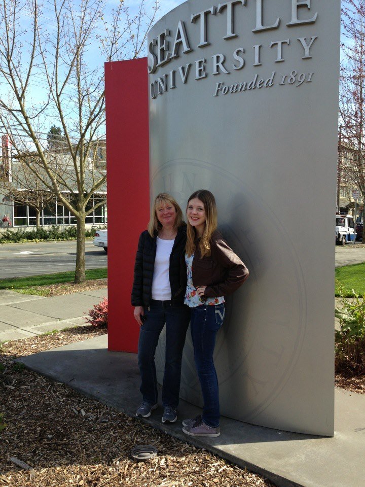 Carol Best Richards' album, College Visits!!