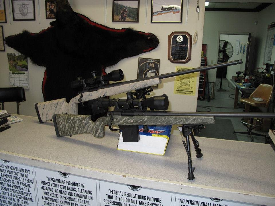 Matt Huston's album, Custom Rifles