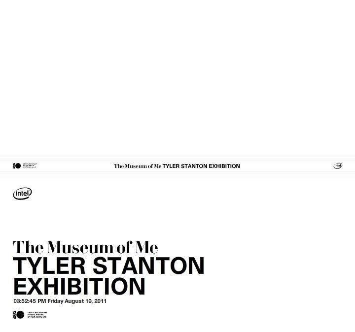 Tyler Stanton's album, The Museum of Me