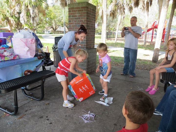 Donetta Wheeler's album, Sierra's 4th birthday party