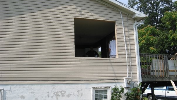 Neil Curtis' album, Phi Sig House Renovations July 2009