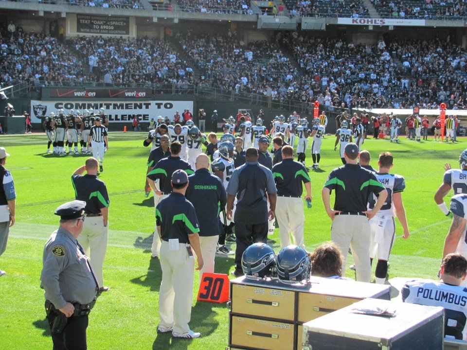 Brett Francis' album, Oakland Seattle game 2010