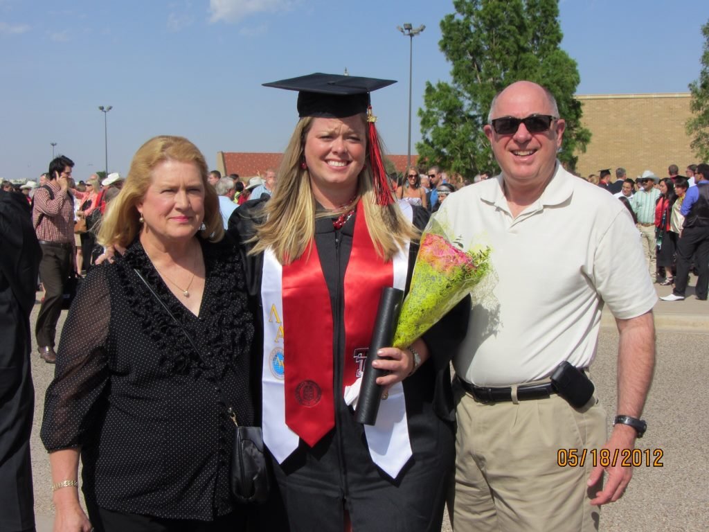 Larry Williams' album, Brittany' Graduation from Texas Tech University's