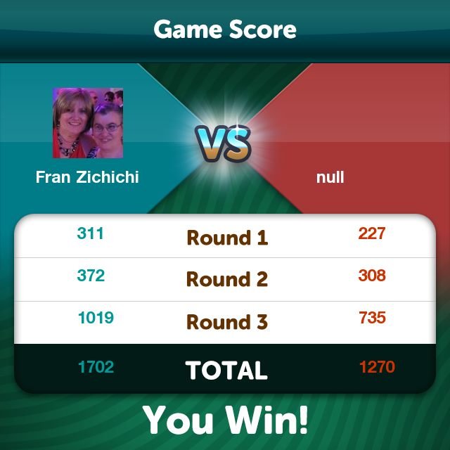 Frances Zichichi's album, Scramble with Friends Photos