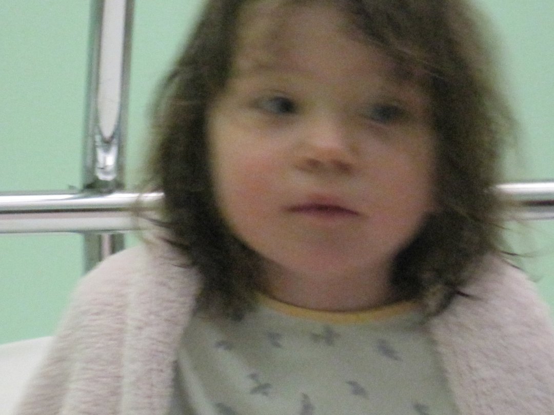 Jennifer Stuart's album, Carina at the hospital