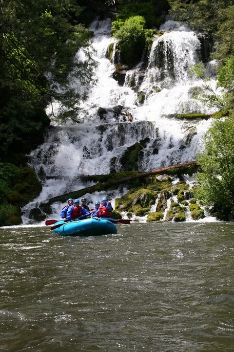 Mike Reed's album, white water trip on klickitat river
