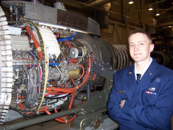 Nancy Schwope's album, Brandons air force pictures