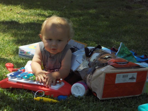 Kari Stringfellow's album, grandsons one year birthday ( daniel Jr)