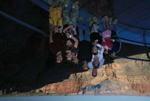 Fran Balderrama's album, Family at Grand Canyon