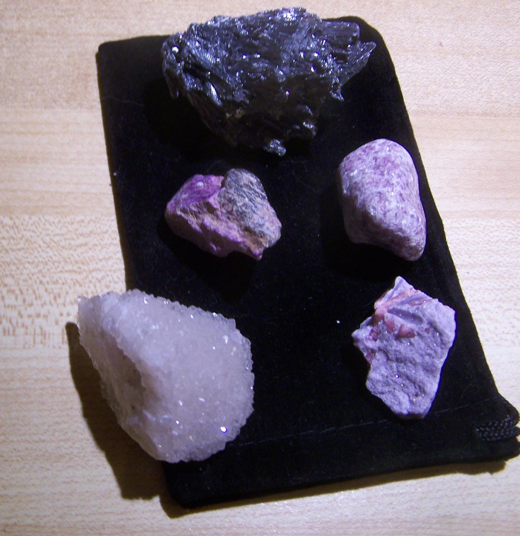 Gail Taylor's album, My Treasuretrove of Gemstones & Minerals