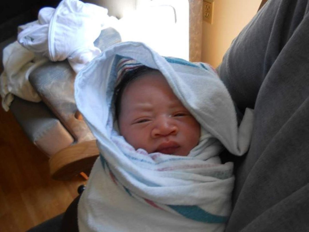 Victor Cooper's album, Zyaire my first grandson!