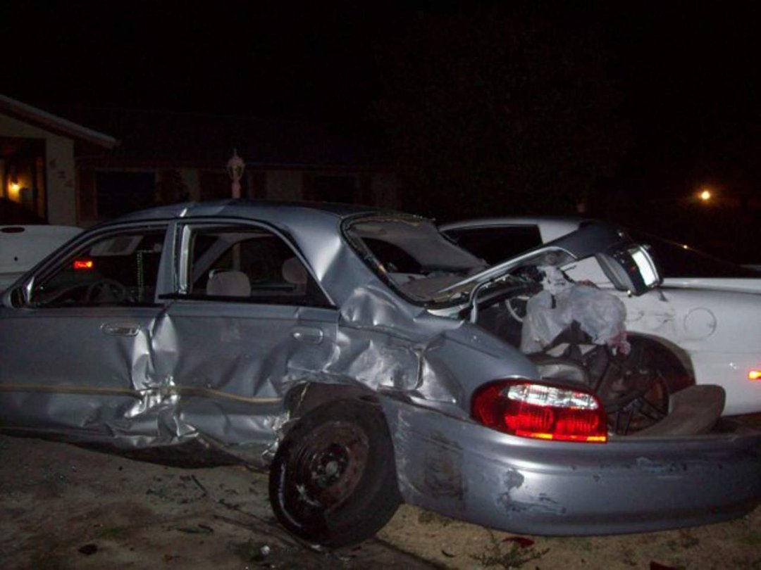 Sandra Queipo's album, car crash