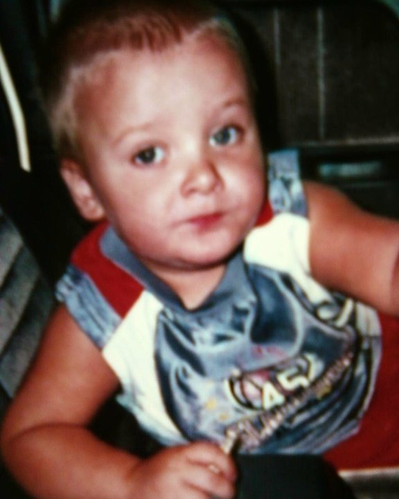 Stacy Keller's album, Me and my son Aaron
