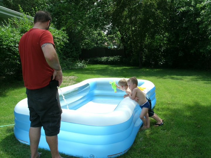 Cecelia Van Over's album, pool time