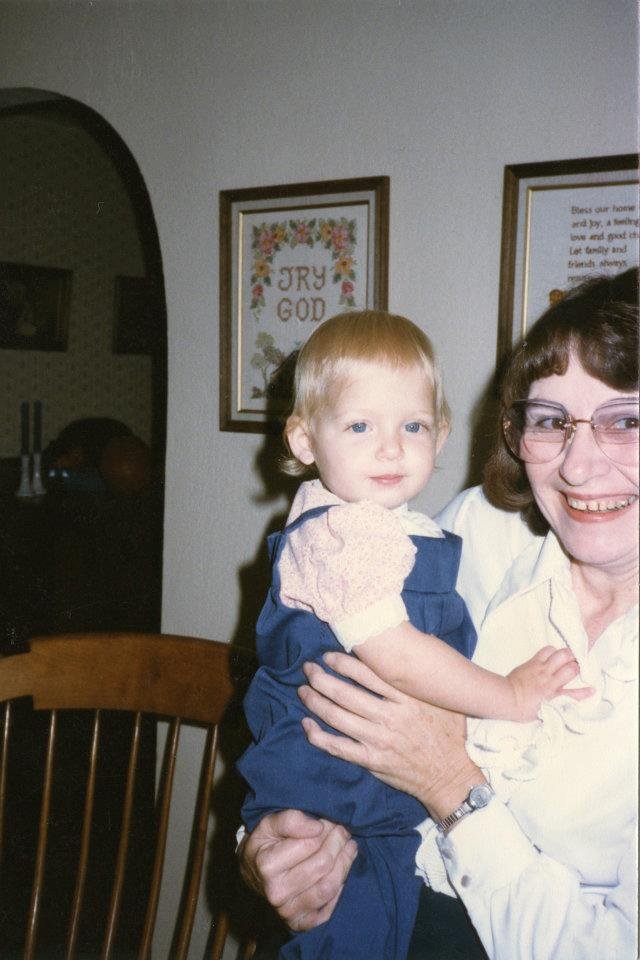 Jennifer Stuart's album, Bekah's first 2 years