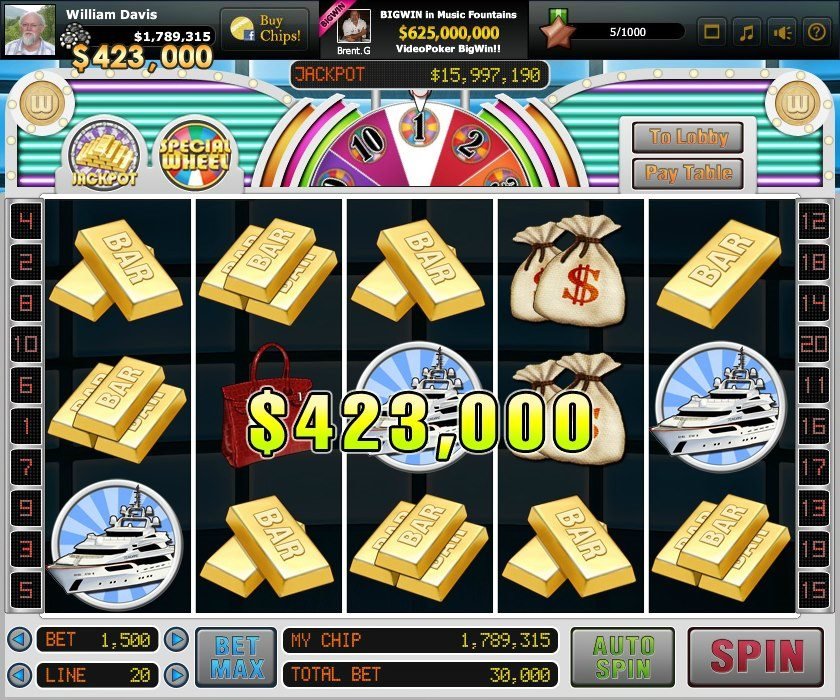 William Davis' album, DoubleU Casino Photos