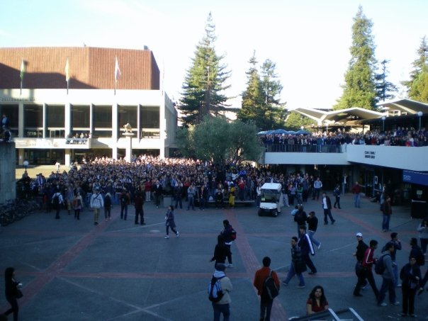 Mark Sandberg's album, Inauguration at Berkeley's Sproul Plaza