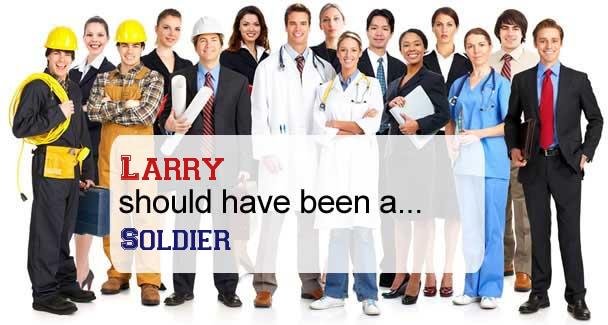 Larry Andrews' album, What should be your profession?