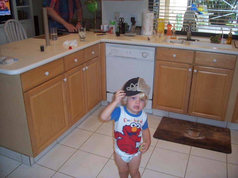 Priscilla McKinnon's album, Babysitting Cayd 7/2012