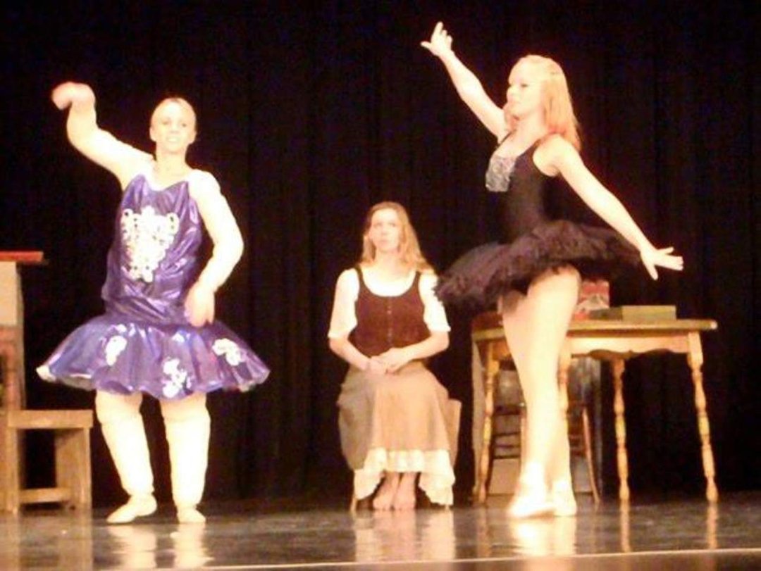 Cathleen Howard's album, Cinderella Ballet starring the Wicked Stepsisters