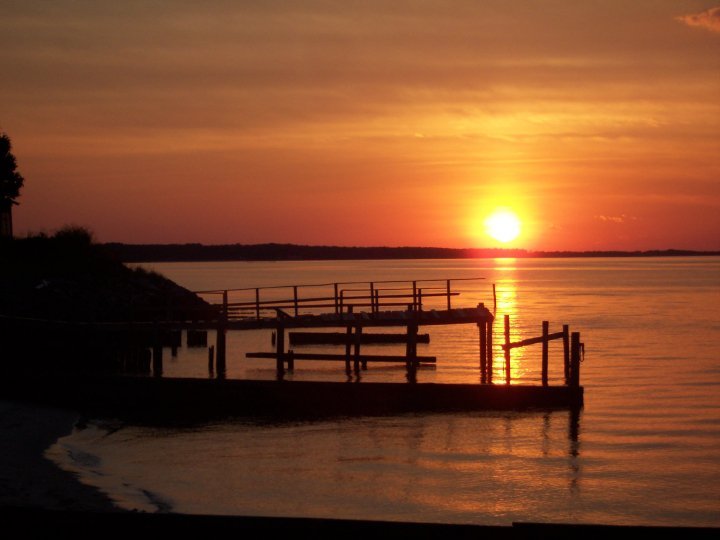 Billy Parrish's album, potomac river sunset