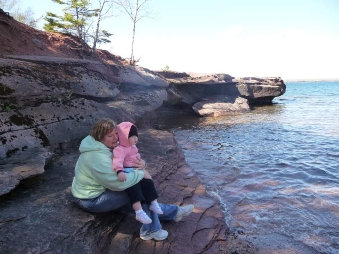 Pam Luger's album, Vacations with family