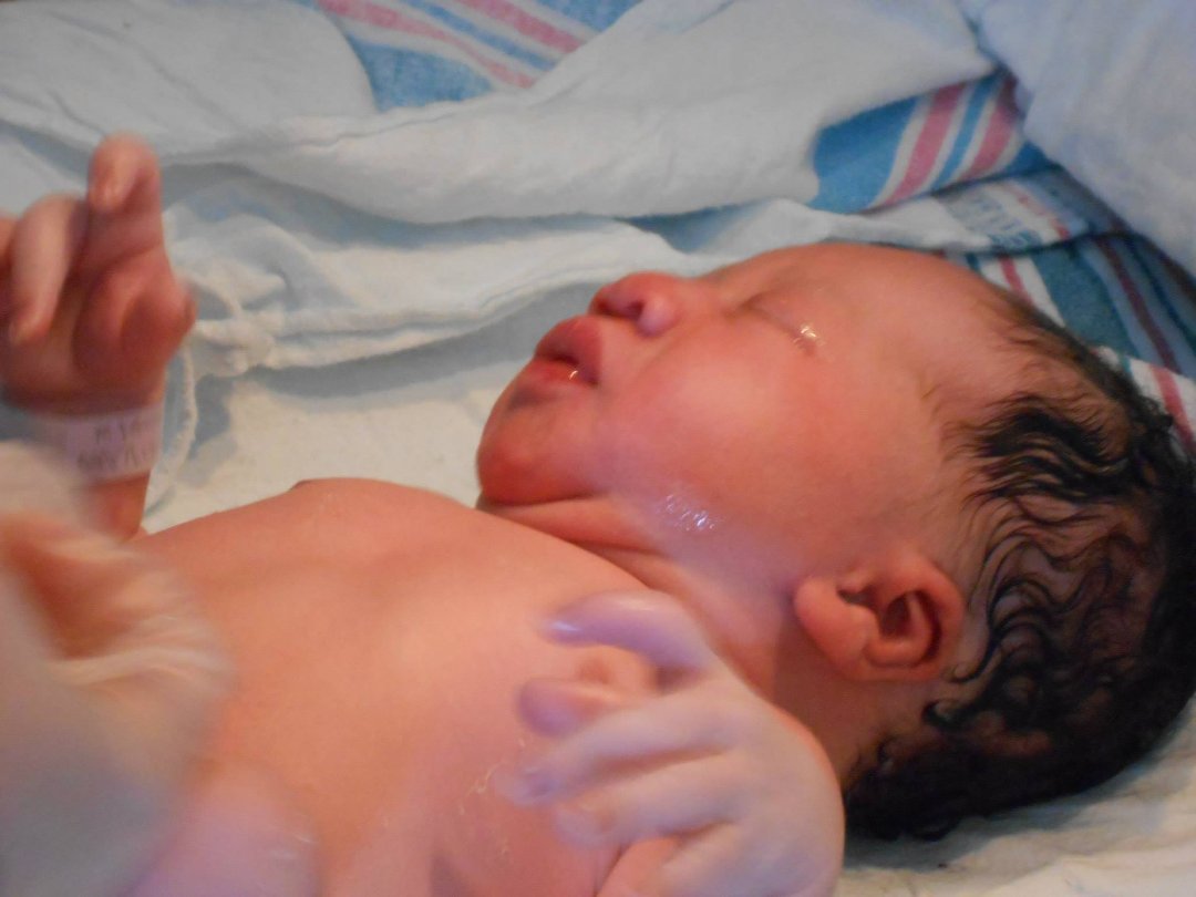 Victor Cooper's album, Zyaire my first grandson!