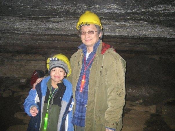 Alex Chandra's album, Caving adventure