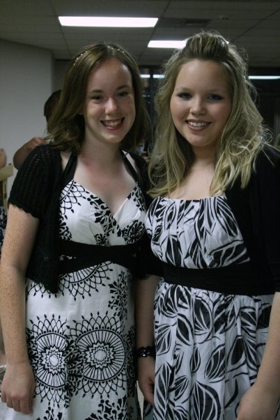 Tracy Mewborne's album, Barbra's 8th grade graduation