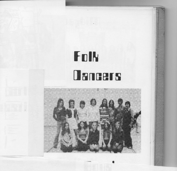 Julia Glasbergen's album, highschool 70's