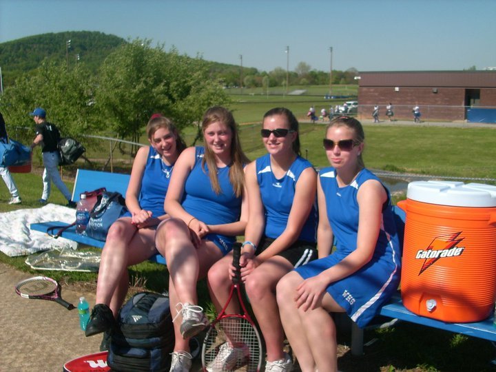 Peg Adams' album, WHS tennis team