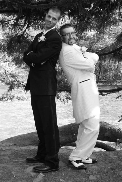 Dusti Pitman's album, Danielle and Tim wedding