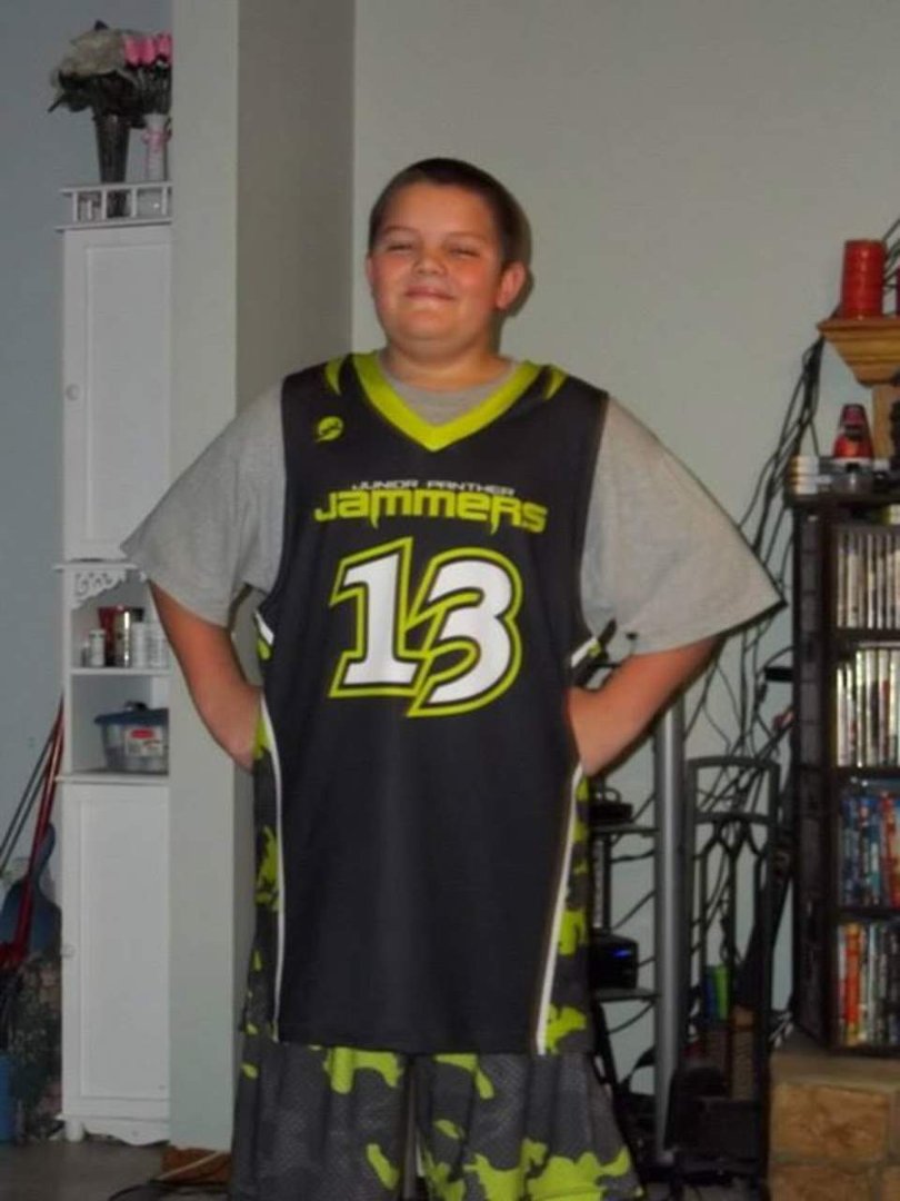 Kenneth Brewer's album, Zeke's B-Ball Uniform