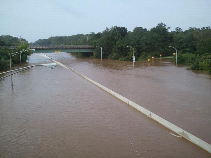 Christopher Gallagher's album, Route 1 Flooding from Irene