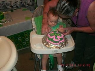 Joe-Carol Burchell's album, saffiera and athena's 1st b-day