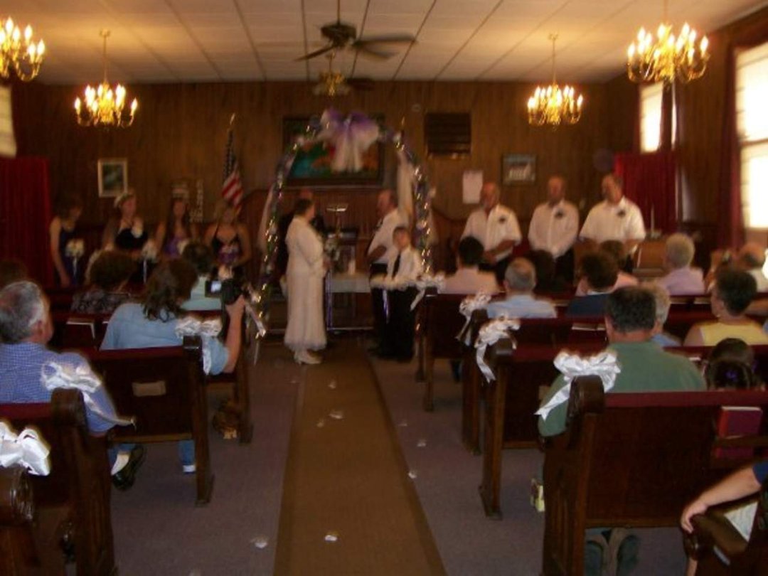 Beverly Nelson's album, wedding
