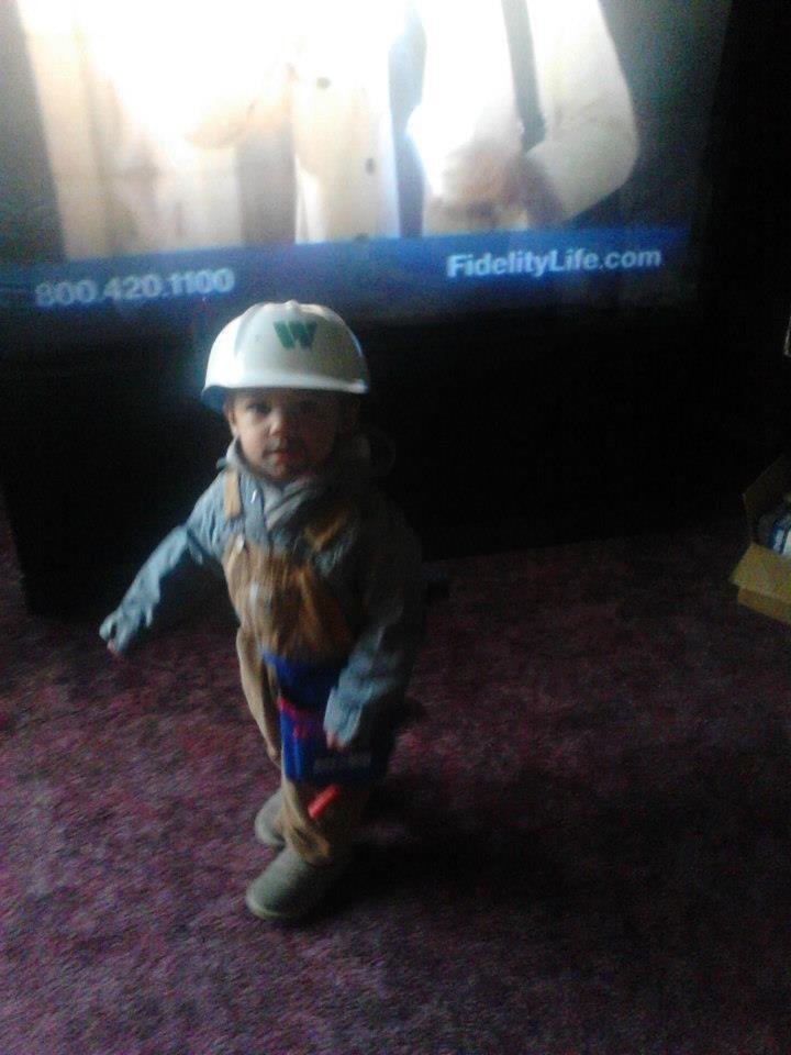 Jeff Kresno's album, Grand son on Hallowen dressed up like his uncle RICHIE