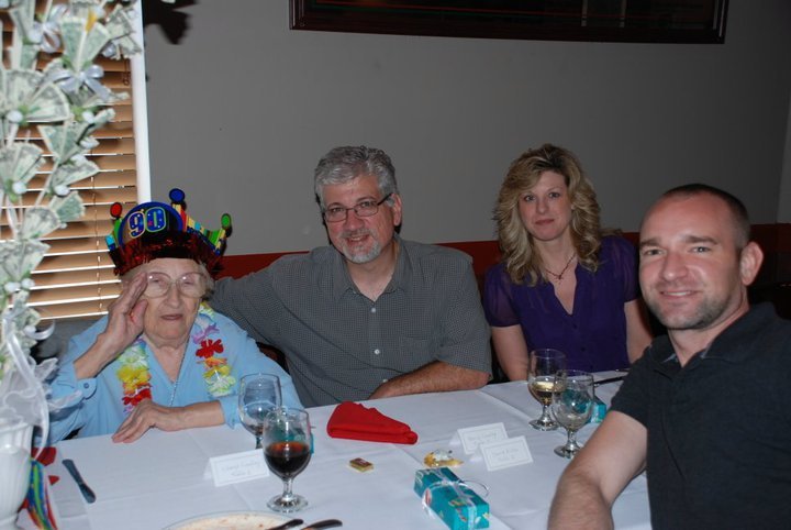 Tom Cawley's album, Grandmother's 90th Birthday July 2010