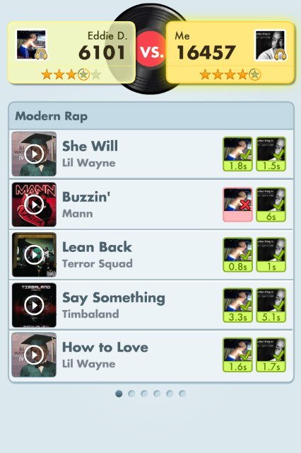Lisa Harrison's album, SongPop