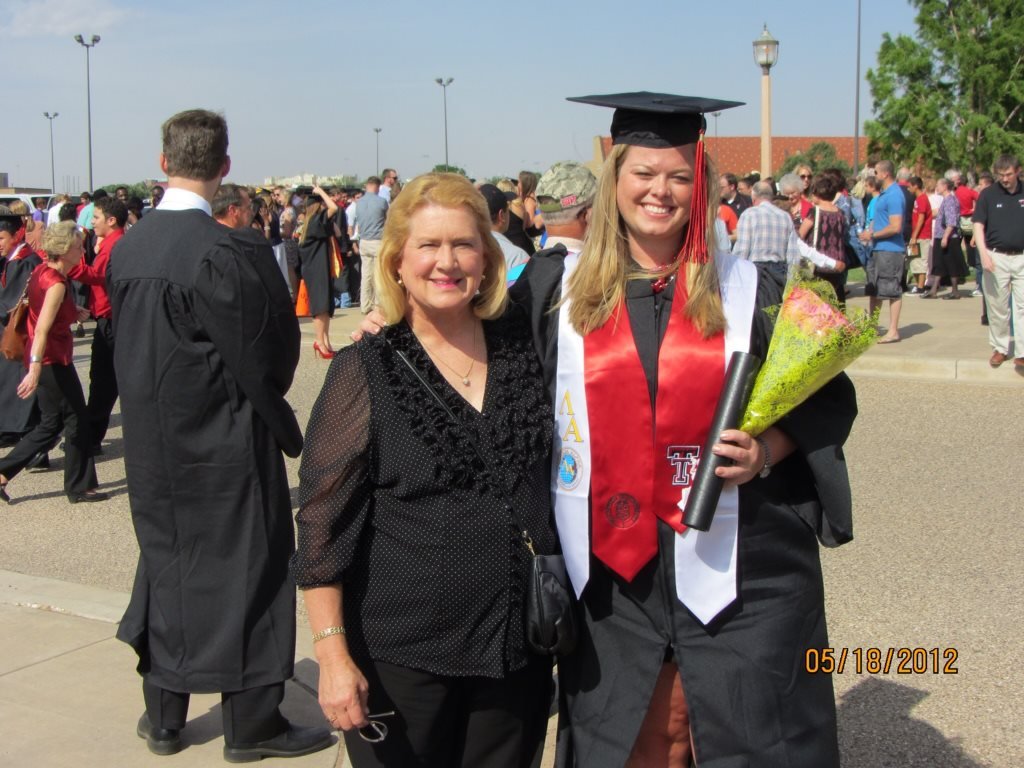 Larry Williams' album, Brittany' Graduation from Texas Tech University's
