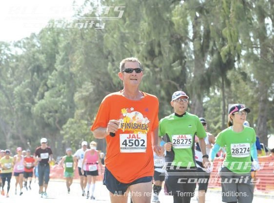 Gerry Johnson's album, 2012 Honolulu Marathon