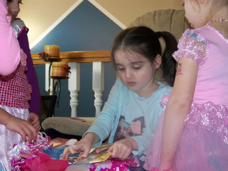 Amanda Thomas' album, Leah's Birthday party
